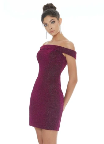 Ashley Lauren Style #4240 #5 Emerald Ocean Fuchsia thumbnail
