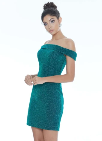 Ashley Lauren Style #4240 #2 Emerald Ocean Fuchsia thumbnail
