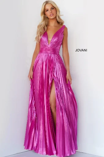 Jovani Style #06220 #0 Hunter Blush Hot Pink thumbnail